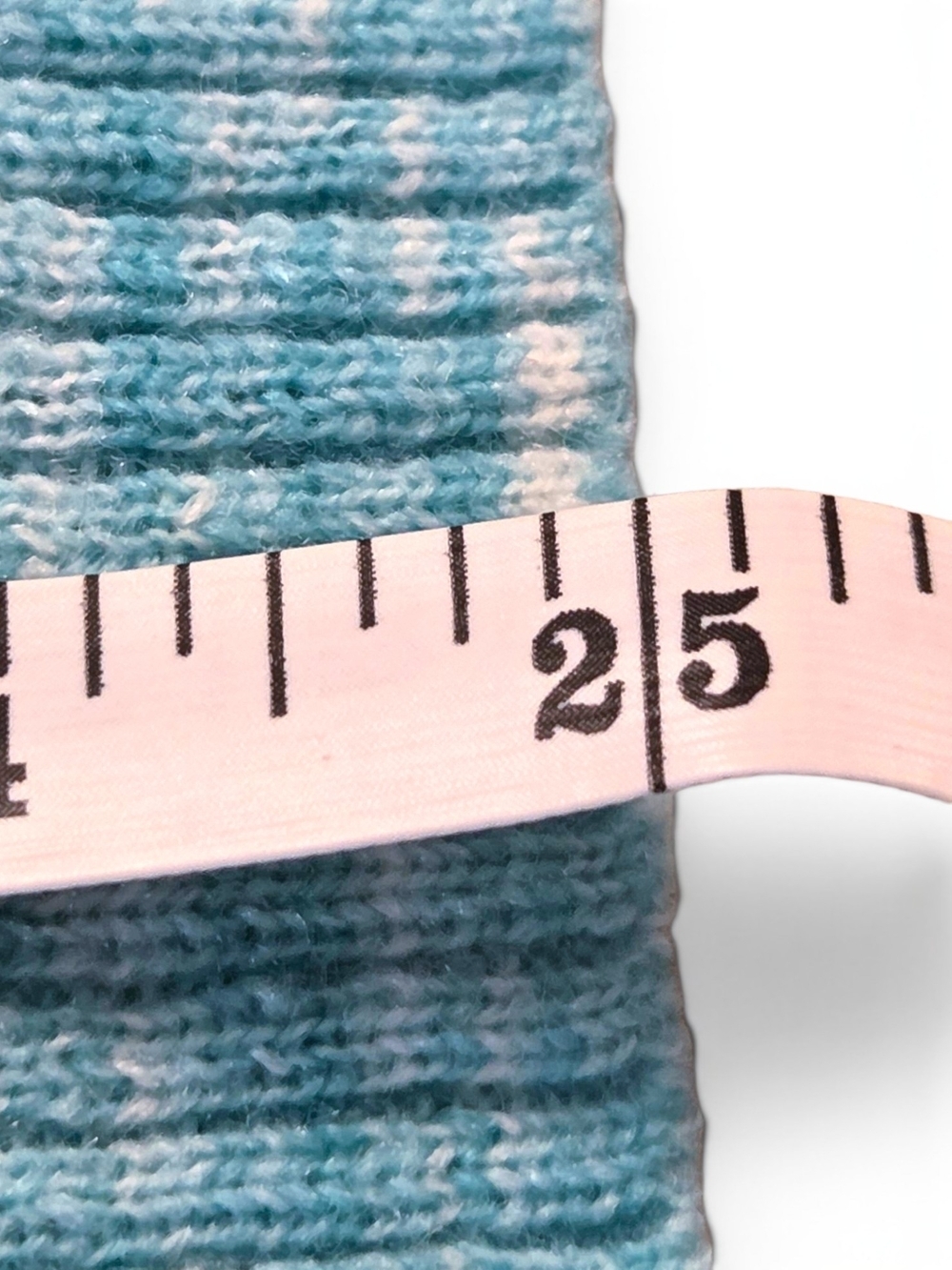 Torrid Aqua Blue Chevron Pointelle Knit Cami Tank Top Size 2 - Picture 9 of 11